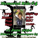 Jacob Paul Deller Memorial Ride #4