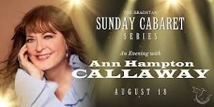 CABARET: An Evening with Ann Hampton Callaway