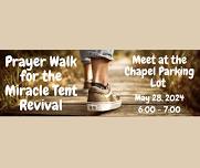 Prayer Walk for the Pennsylvania Miracle Tent Revival