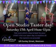 UpsideOver Acrobatics Open Studio Taster Day!