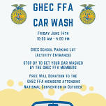 National FFA Car Wash Fundraiser