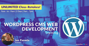 WordPress CMS Web Development Face-to-Face Training