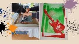 FATHER'S DAY: LEARN TO SILKSCREEN PRINT ON PAPER