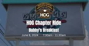 HOG Chapter Ride - Bubby's Breakfast