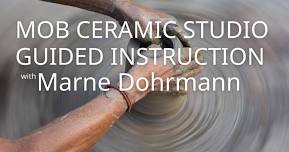 Guided Pottery with Marne | Ceramic Studio Members