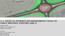 U.S. Route 60 Intersection Improvements Focus of In Person Public Meeting June 25