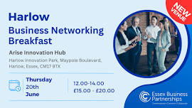 Essex Business Partnerships Harlow Business Networking Breakfast 202406