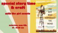 Special Story Time and Craft with the Girl Scouts