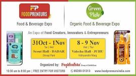 Foodpreneurs (General) & Green Plate (Organic) F&B Expo - Mumbai (Dadar)