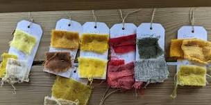 Lliwiau Naturiol gyda / Natural Dyes with Sian Lester