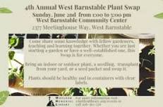 4th Annual West Barnstable Plant Swap!