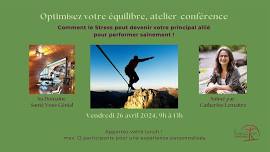 Optimisez votre équilibre !  Atelier-Conférence