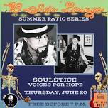 B Side Summer Patio Series: SOULstice Voices for Hope