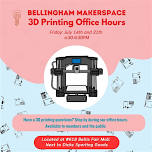 FREE TO MEMBERS. 3D Printer Office Hours