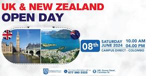 UK & New Zealand Open Day