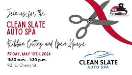 Clean Slate Auto Spa Ribbon Cutting