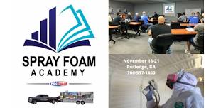 Profoam 3 1/2 Day Training Class - Rutledge, GA-$950 per person