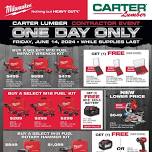 Contractor Day featuring Milwaukee Tools