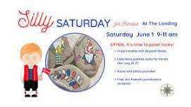 Silly Saturday For Families -- UFFDA Rock Painting