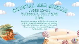 Teens!  Crystal Sea Shells