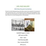 Britt Gow Drypoint Printing workshop