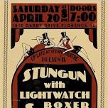 Stungun/Lightwatch/Boxer Joy LIVE at Up Late at the Vivian Theater