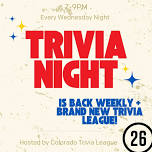 Weekly League Trivia — STATION 26 BREWING CO