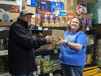 Food Drive-Through Distribution