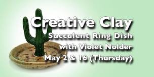 Creative Clay - Succulent Ring Dish