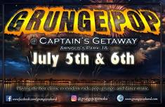 Grunge Pop vacation party at Captain's Getaway!