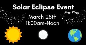 Solar Eclipse Event for Kids