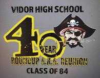 VHS CLASS OF 84 REUNION