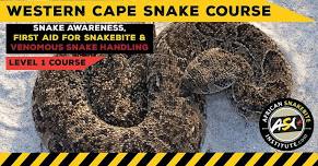 Snake Awareness First aid for Snakebite, Venomous Snake Handling