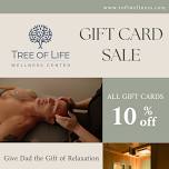 Tree of Life Wellness Center Gift Card Sale