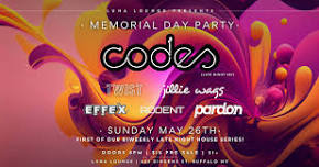 Luna Lounge Presents: CODES