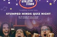 Stumped Minds Quiz Night | Thursday 23rd May 2024