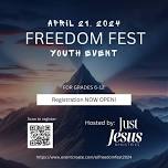 Just Jesus Ministries Youth Freedom Fest 2024