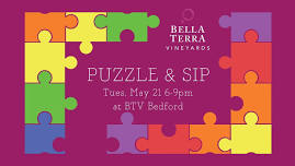 Puzzle & Sip at BTV Bedford