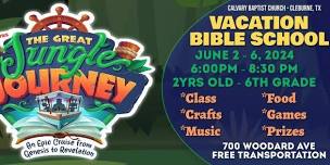 The Great Jungle Journey VBS 2024