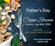 Father's Day Clam Steam