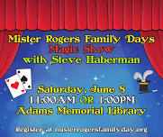 Mister Rogers Family Days Magic Show