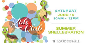 Kids Club Summer Shellebration with Loggerhead Marinelife Center