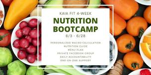 4-week Nutrition Bootcamp | Macros, Accountability, Support