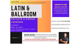 Latin & Ballroom Dance Lessons (Private & Group)