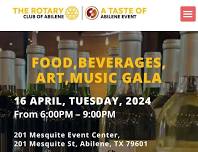 Taste of Abilene: Food Art Beverage Music Gala