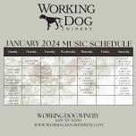 Live Music at Working Dog Winery SATURDAYS 1 to 5