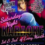 Saturday night Karaoke!