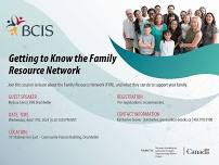 Getting to Know the Family Resource Network