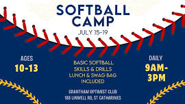 Grantham Optimist Softball Camp