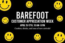 Barefoot Customer Appreciation Week